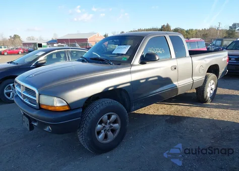 2004 Dodge Dakota Sport from USA, damaged, VIN 1D7HG32K84S654288